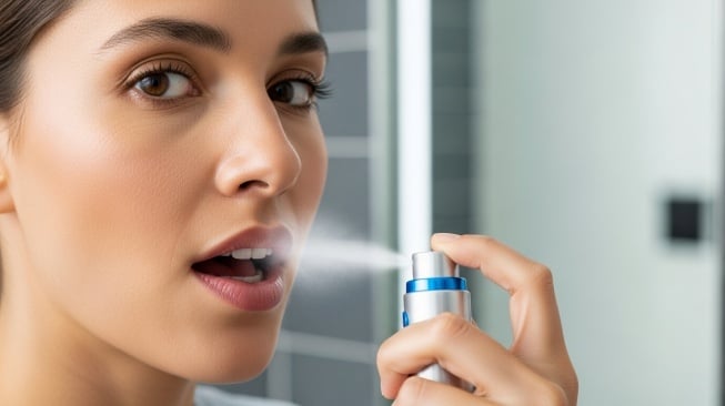 6 Pilihan Mouth Spray Terbaik untuk Hilangkan Bau Mulut secara Instan, Bikin Lebih Percaya Diri!