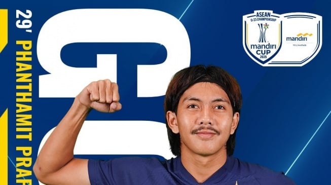 Siapa Phanthamit Praphanth? Winger 22 Tahun yang Bawa Thailand U-23 Hantam Filipina [@aseanutdfc]