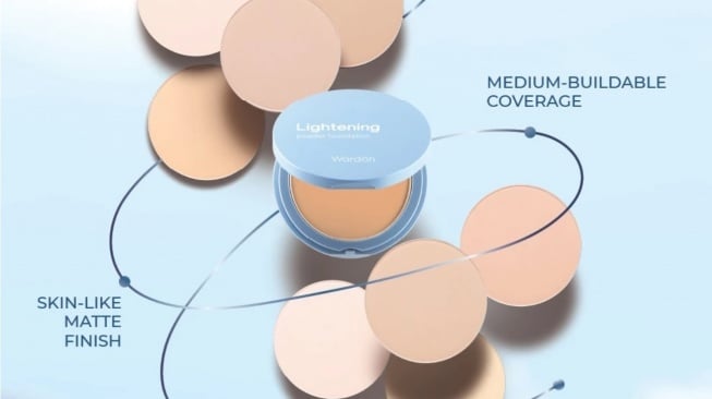 WARDAH Lightening Powder Foundation Extra Cover (Shopee)