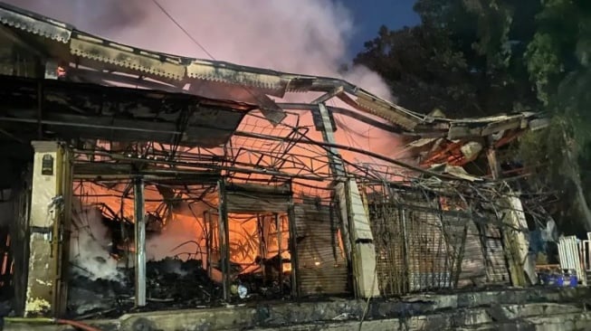 5 Fakta 500 Kios Pasar Taman Puring Terbakar, Warga: Ini Kebakaran Ketiga!