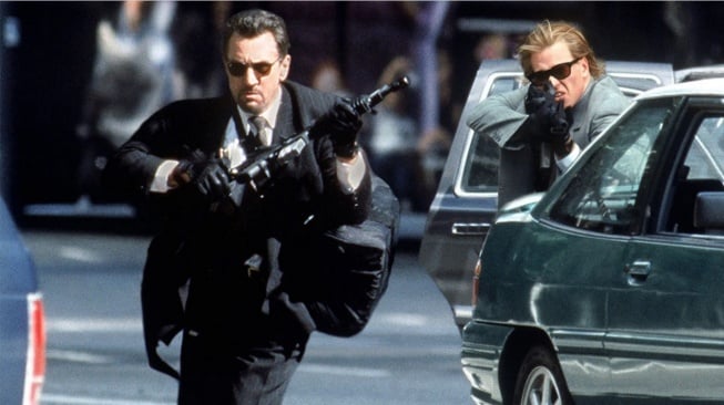 Film Heat yang dibintangi Robert De Niro, Al Pacino dan Val Kilmer akan tayang malam ini di Trans TV. [Warner Bros]