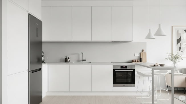 7 Desain Dapur Minimalis Ukuran 3x4, Referensi Stylish dan Fungsional