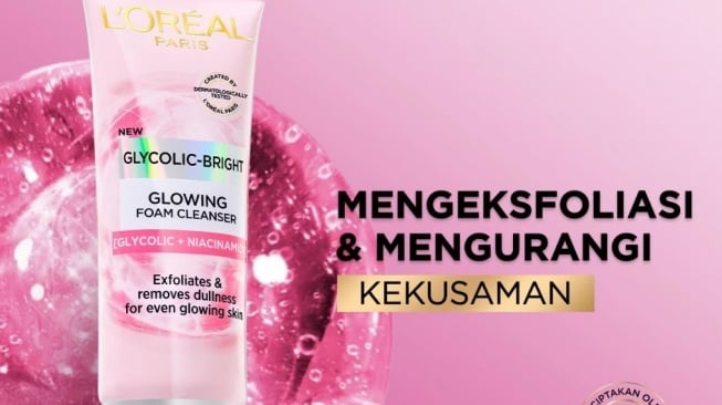 Sabun muka untuk kulit kusam. (Shopee/L'Oreal Paris Indonesia Official Shop)