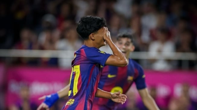 Siapa Pedro Fernandez Pemain Keturunan 16 Tahun Cetak Gol Indah untuk Tim Senior Barcelona. [Dok. IG/drofdezz]