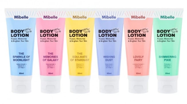 Body lotion SPF 50. (Shopee)