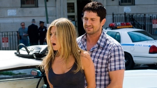 The Bounty Hunter yang dibintangi Gerard Butler dan Jennifer Aniston tayang malam ini di Trans TV. [Columbia Pictures]