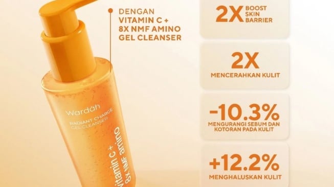 Sabun muka untuk kulit kusam. (Shopee/Wardah Official Shop)