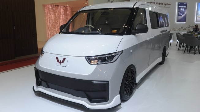 Modifikasi Wuling Mitra EV Hasil Kolaborasi dengan NMAA dipamerkan di GIIAS 2025. (Foto: Wuling)