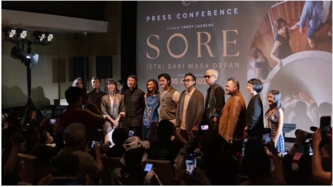 OST film Sore Terbuang Dalam Waktu Meledak di Spotify (Instagram)