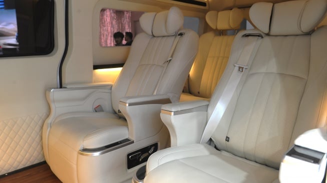 Modifikasi Wuling Mitra EV Hasil Kolaborasi dengan NMAA dipamerkan di GIIAS 2025. (Foto: Wuling)