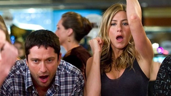 The Bounty Hunter yang dibintangi Gerard Butler dan Jennifer Aniston tayang malam ini di Trans TV. [Columbia Pictures]