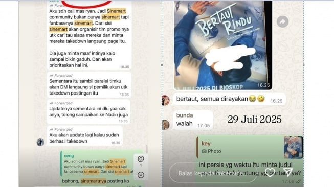 Nadin Amizah curhat lagunya dipakai untuk judul film oleh Sinemart Pictures. [Instagram]