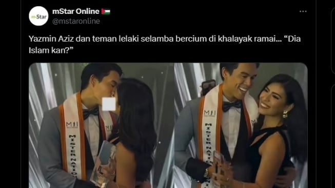 Yazmin Aziz Dikecam Usai Lakoni Tindakan Tak Senonoh di Tempat Umum. [X]