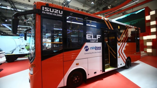 Isuzu Elf jadi armada baru Transjakarta. (Foto:IAMI)