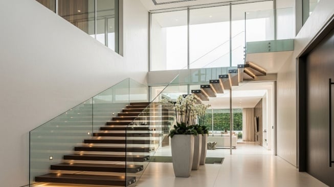 10 Desain Rumah Mewah Minimalis Modern, Hunian Masa Kini yang Bikin Kagum