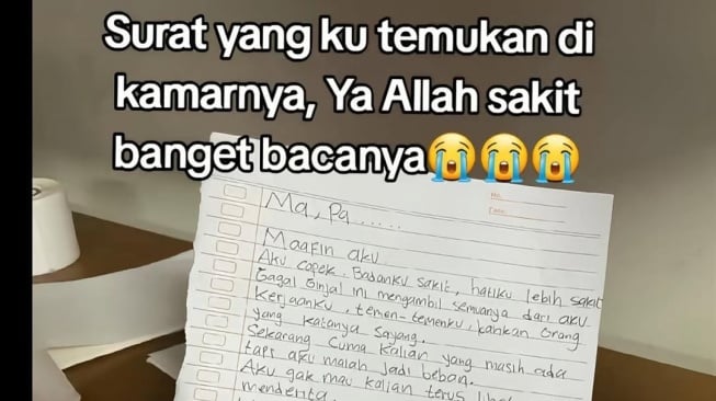 Seorang ibu curhat putranya meninggal akhiri hidup karena tidak kuat dengan sakit ginjalnya (Instagram)