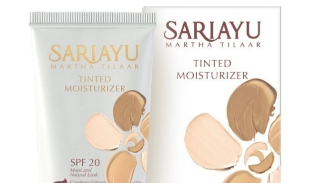 Sariayu Gold Tinted Moisturizer (Shopee)
