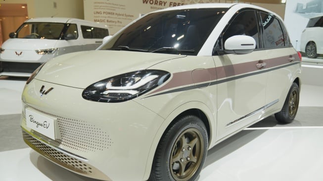 Dua mobil listrik Wuling terima sentuhan berbeda di GIIAS 2025. (Foto: Wuling)