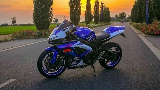 Potret Suzuki GSX-R150 tahun 2017 yang sudah dipermak. (Instagram)