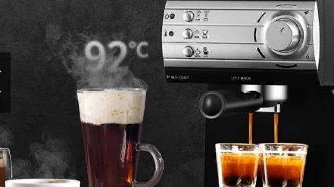 Lahome Mesin Kopi Espresso Mini.
