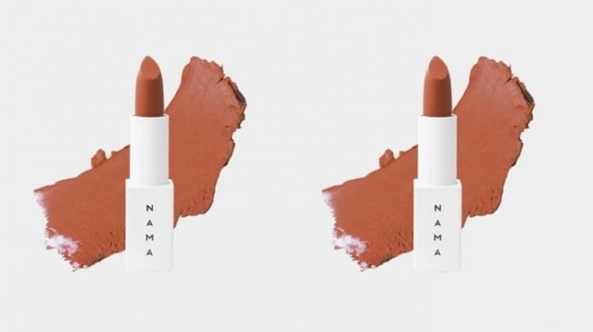 lipstik matte Tetap Bersama Saya Lipstik Matte Beludru (namabeauty.co)