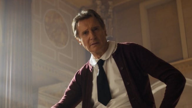 Liam Neeson film The Naked Gun (instagram.com/nakedgunmovie)