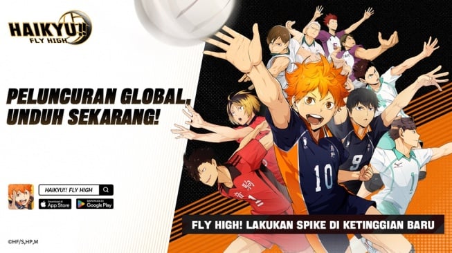Game HAIKYU!! FLY HIGH Resmi Hadir ke iOS dan Android, Garena Tebar Banyak Hadiah Gratis