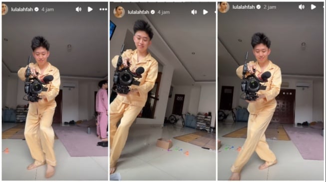 Lula Lahfah bagikan video saat bersama dengan Rich Brian (Instagram)