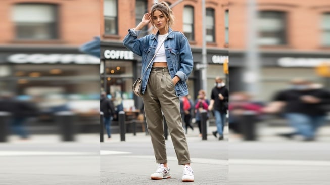 5 Inspirasi Outfit dengan Sepatu New Balance 550 agar Tampil Stylish dan Kekinian