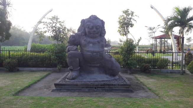 arca peninggalan Kerajaan Kediri (Wikimedia Commons/Antya Anantari)