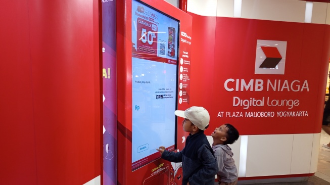 CIMB Niaga Digital Lounge (Suara.com/Chyntia Sami)