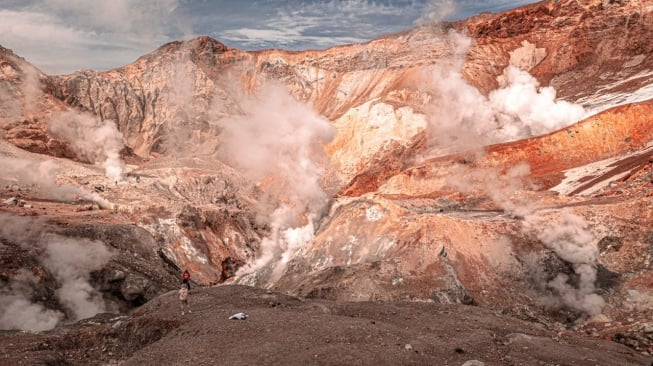 potret geyser di Semenanjung Kamchatka Rusia (Pexels/)