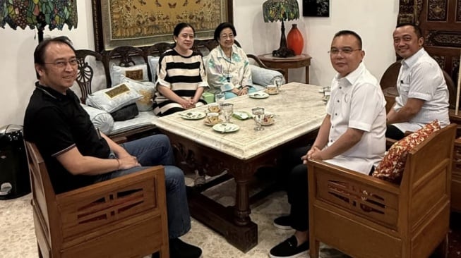 Makna Foto Dasco - Megawati Usai Amnesti Hasto, Kado Politik Adik-Kakak