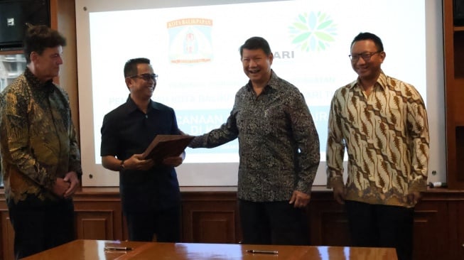 Sinergi Atasi Krisis Air di Kota Balikpapan, Hashim Djojohadikusumo: Gagasan Sejak 9 Tahun Lalu