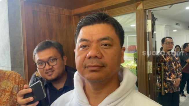 Wakil Menteri Sekretaris Negara Juri Ardiantoro. (Suara.com/Novian)