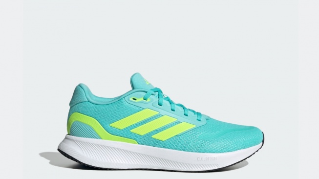 Adidas Runfalcon 5- Sepatu lari Adidas. [adidas.co.id]