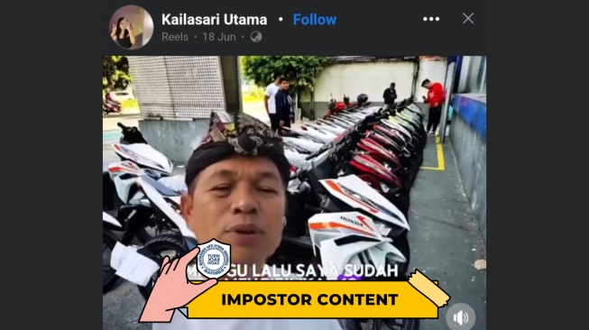 CEK FAKTA, Gubernur Jabar Dedi Mulyadi Disebut Bagikan Motor Murah. [TurnBackHoax.id]