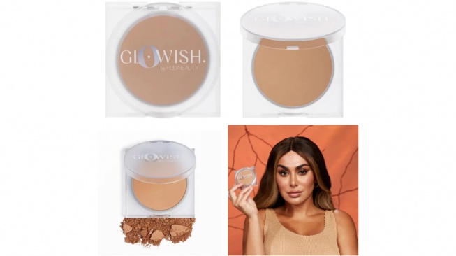Huda Beauty Glowish Luminous Pressed Powder (shopee.co.id)