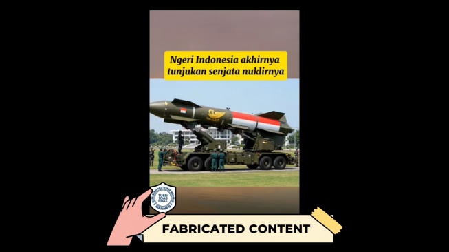 CEK FAKTA, Heboh Video Indonesia Pamer Nuklir, Asli atau Tipuan AI. [TurnBackHoax.id]