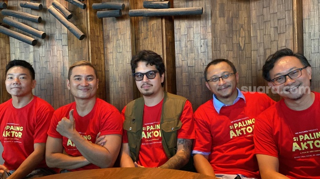 Wawancara bersama pemain Si Paling Aktor di kawasan Setiabudi, Jakarta Selatan pada Jumat, 1 Agustus 2025. [Suara.com/Tiara Rosana]