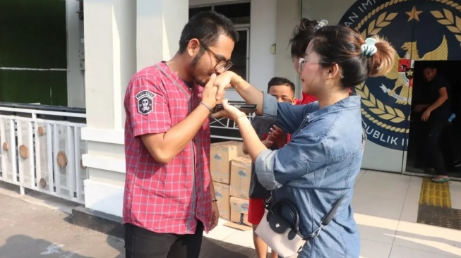 Napi Narkotika di Rutan Serang mendapat amnesti Prabowo Subianto. [IST/Bantennews]