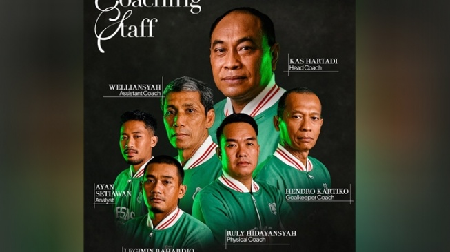 Resmi! Ini Susunan Staf Kepelatihan PSMS Medan, Ada Eks Timnas