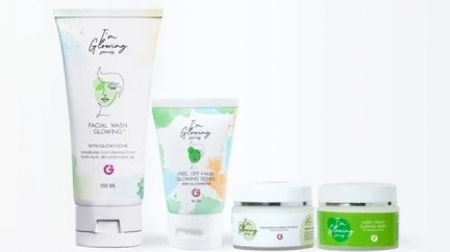Paket skincare Glafidsya Glow milik dr Reza Gladys