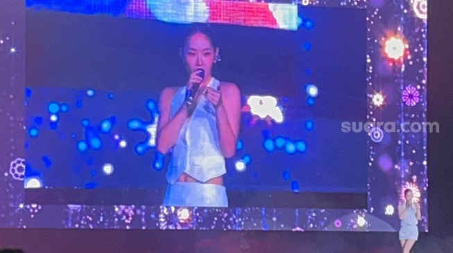 So You sebagai line up di KOSTCON yang digelar di Indonesia Arena, Senayan, Jakarta Pusat pada Sabtu, 2 Agustus 2025 [Suara.com/Rena Pangesti]