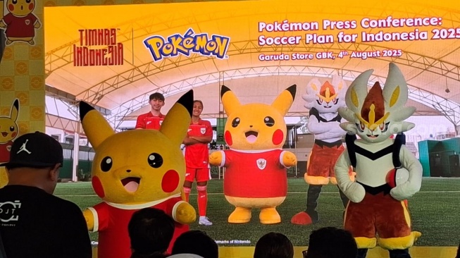 Pikachu Turun ke Lapangan! Serunya Pokemon Ramaikan Dunia Sepak Bola Indonesia