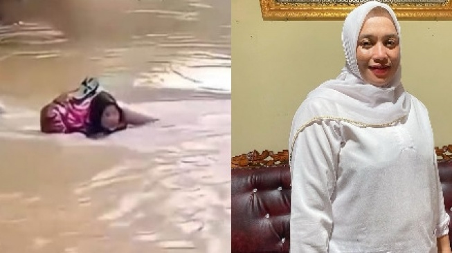 5 Fakta Viral Bidan di Sumbar Berenang Seberangi Sungai Demi Obati Pasien, Baju Kering di Badan!