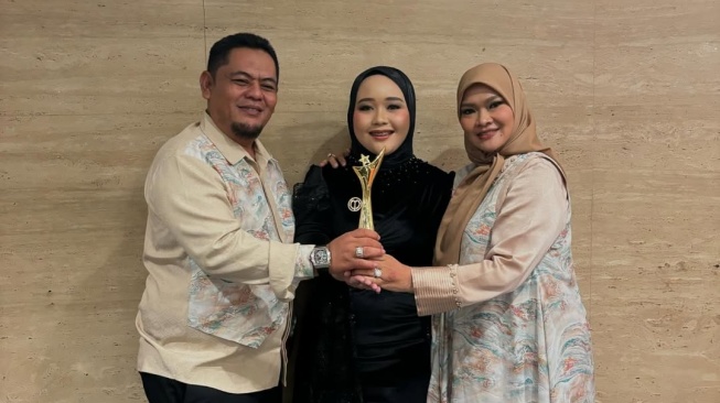 Raih penghargaan Penyanyi Dangdut Pendatang Baru Paling di Hati di ajang Anugerah Dangdut Indonesia Sara Rahayu siap dengan album baru (Instagram)