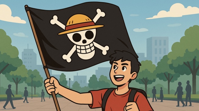 Pengibaran Bendera Jolly Roger One Piece Bukan Makar, LBH Medan: Pemerintah dan DPR Lebay