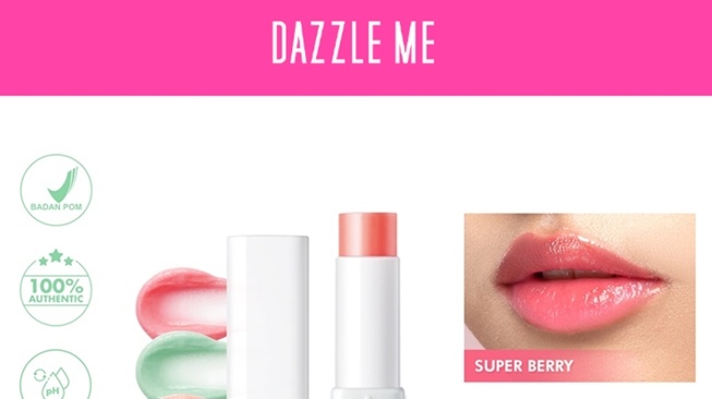 Dazzle Me Fruit Justice Lip Balm (Shopee)