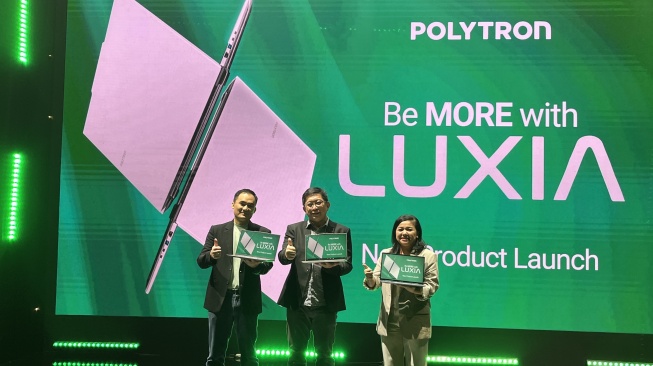 Polytron Rilis Laptop Pertama ke Indonesia usai 50 Tahun, Cek Spesifikasi dan Harganya